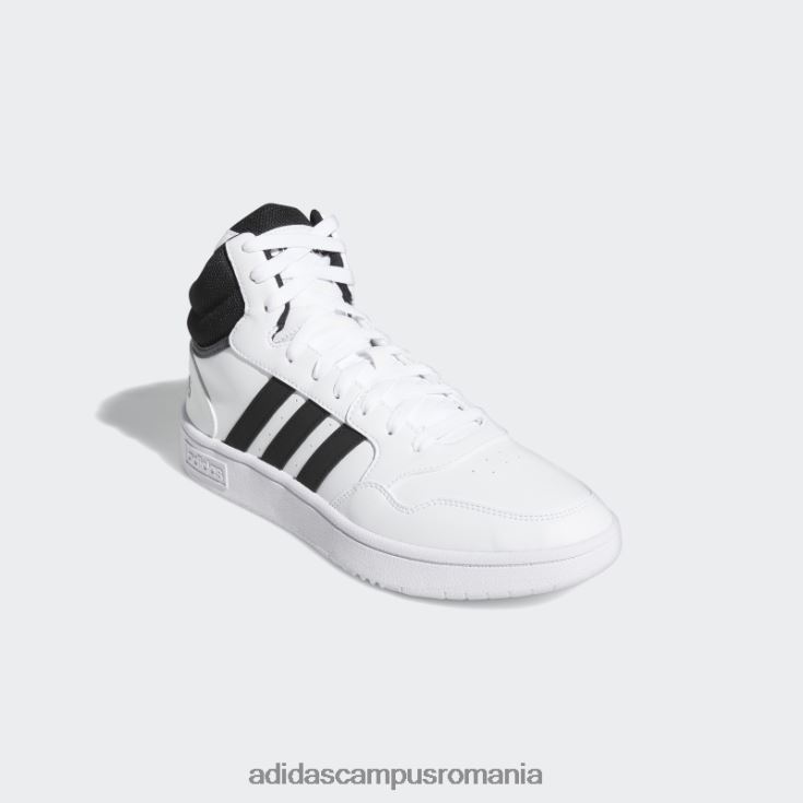 adidas campus romania pantofi negri hoops 3.0 mid classic vintage adidas bărbați alb negru J266N24407