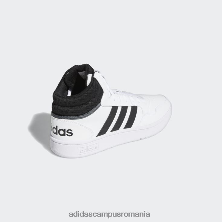 adidas campus romania pantofi negri hoops 3.0 mid classic vintage adidas bărbați alb negru J266N24407