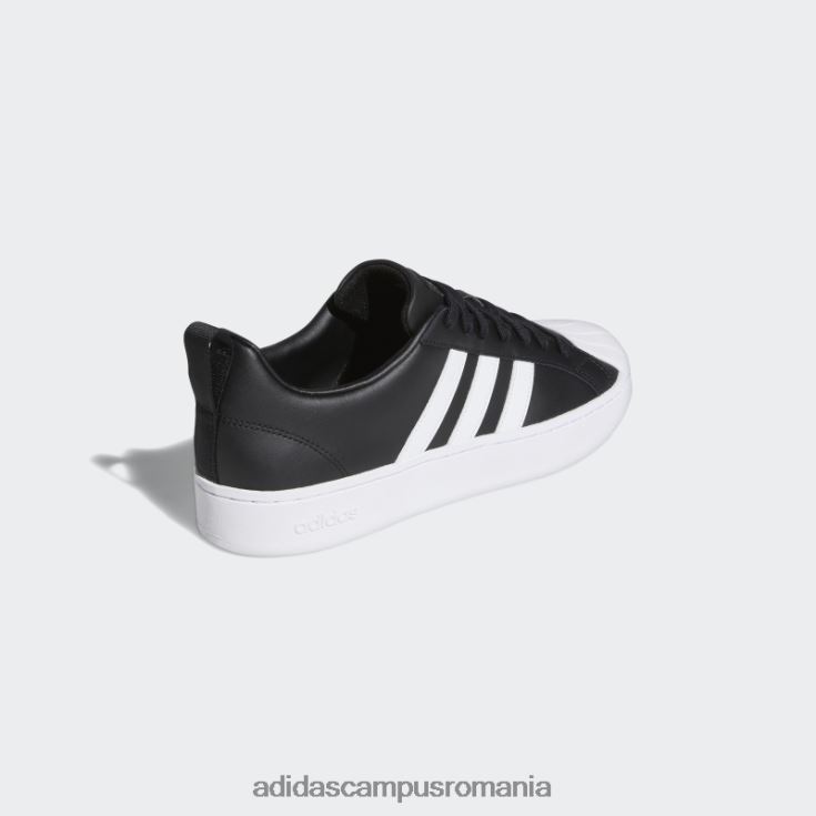 adidas campus romania pantofi negri streetcheck cloudfoam court low bărbați alb negru J266N2605