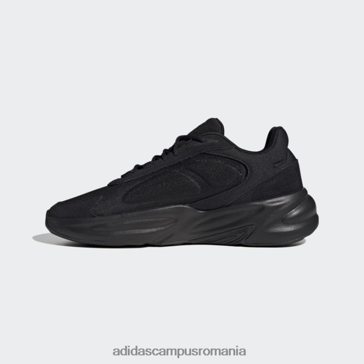 adidas campus romania pantofi ozelle cloudfoam negri bărbați negru/carbon J266N24375