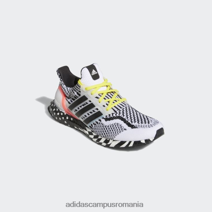 adidas campus romania pantofi ultraboost 5 DNA alb bărbați alb/negru/turbo J266N24478
