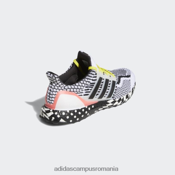 adidas campus romania pantofi ultraboost 5 DNA alb bărbați alb/negru/turbo J266N24478