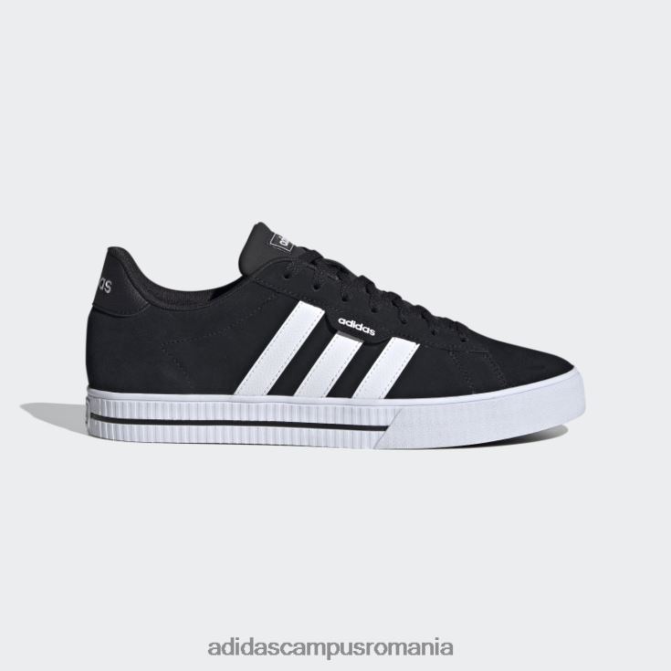 adidas campus romania pantofi zilnic 3.0 alb bărbați alb negru J266N21380