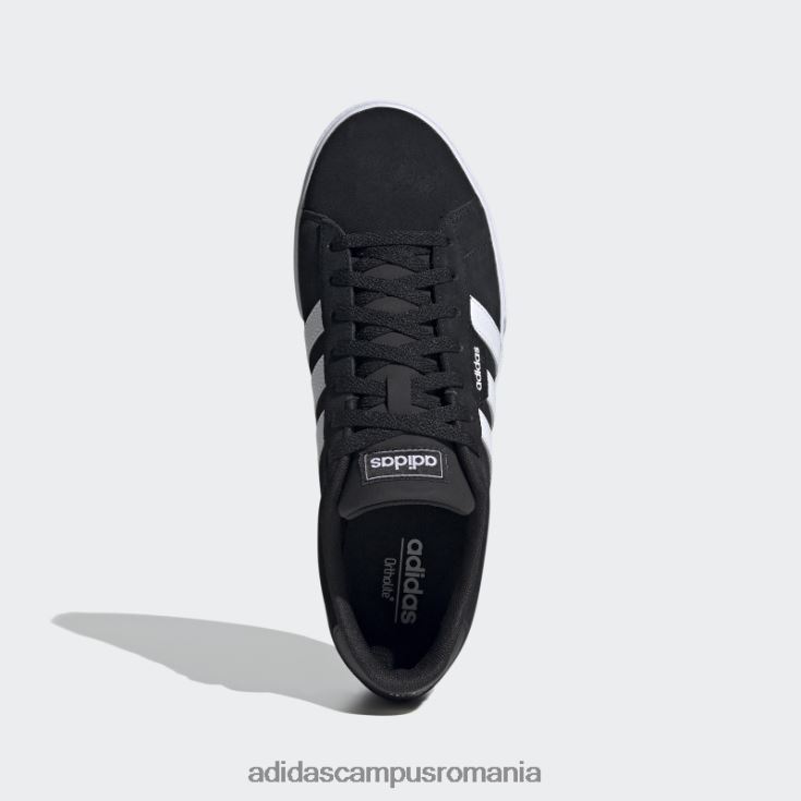 adidas campus romania pantofi zilnic 3.0 alb bărbați alb negru J266N21380
