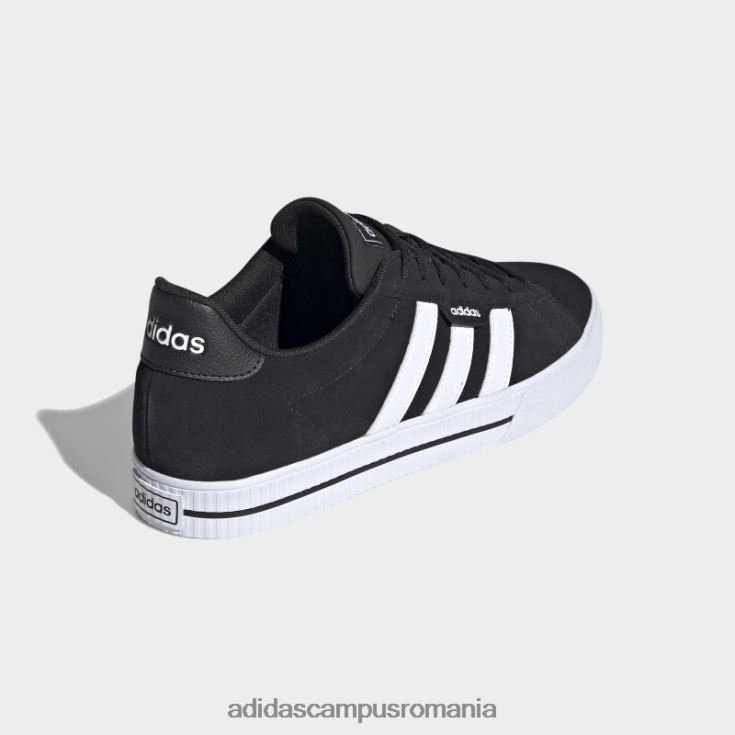 adidas campus romania pantofi zilnic 3.0 negri bărbați alb negru J266N212398