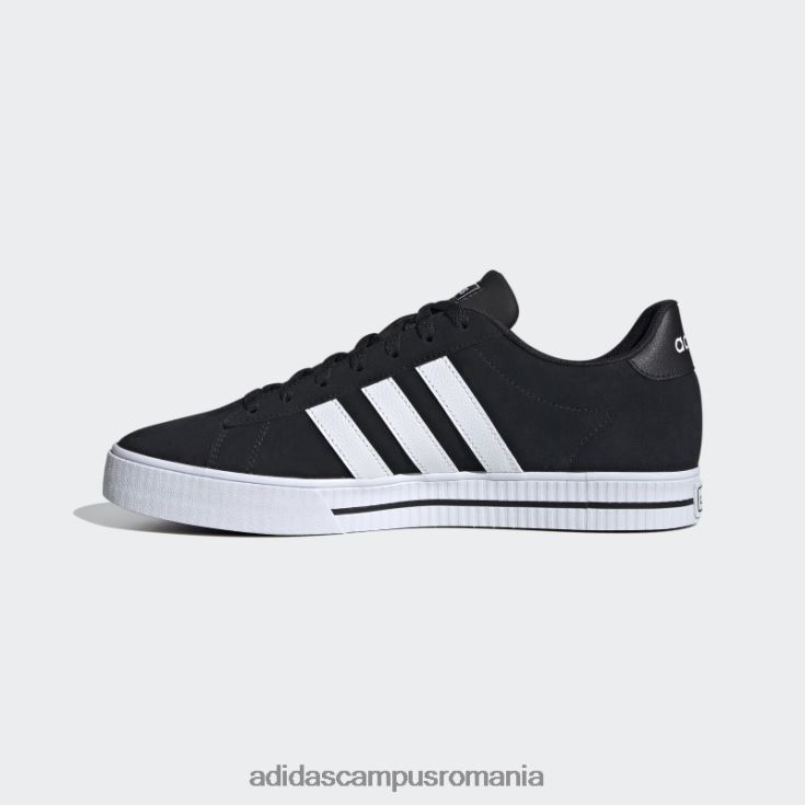 adidas campus romania pantofi zilnic 3.0 negri bărbați alb negru J266N212398