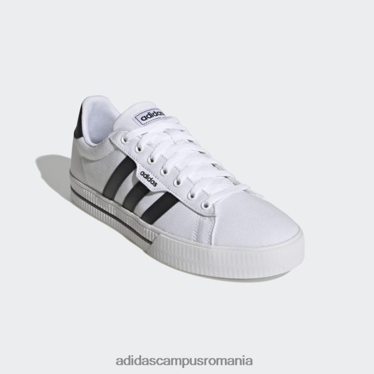 adidas campus romania pantofi zilnic 3.0 negri bărbați alb negru J266N2145
