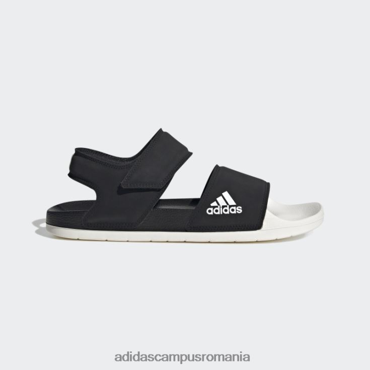 adidas campus romania sandale adilette modă albă bărbați alb negru J266N212418