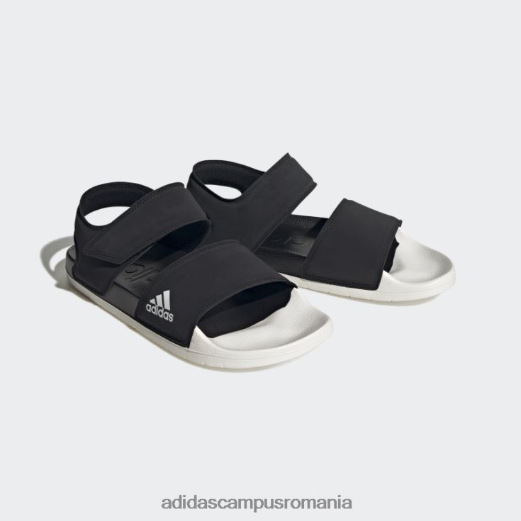adidas campus romania sandale adilette modă albă bărbați alb negru J266N212418