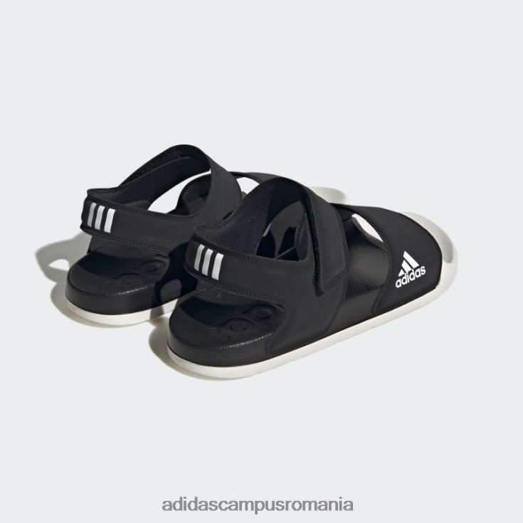 adidas campus romania sandale adilette modă albă bărbați alb negru J266N212418