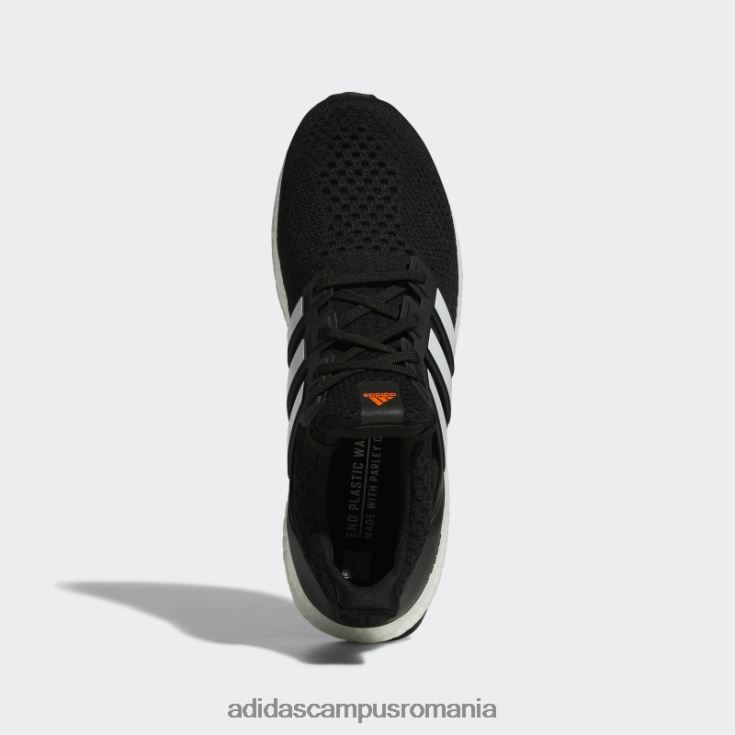 adidas campus romania ultraboost 5 dna running sportswear lifestyle pantofi albi bărbați negru/alb/portocaliu J266N24119
