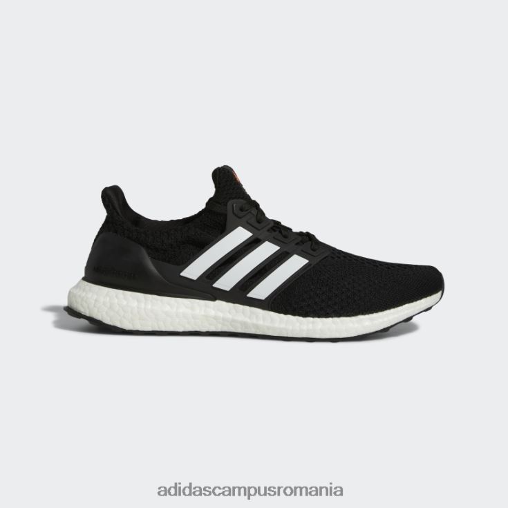 adidas campus romania ultraboost 5 dna running sportswear lifestyle pantofi negri bărbați negru/alb/portocaliu J266N268