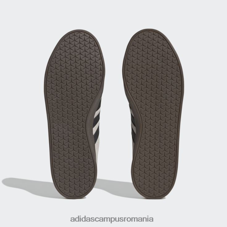 adidas campus romania vl court lifestyle skateboarding pantofi din piele intoarsa gri adidas bărbați gri/negru/stacojiu J266N212198
