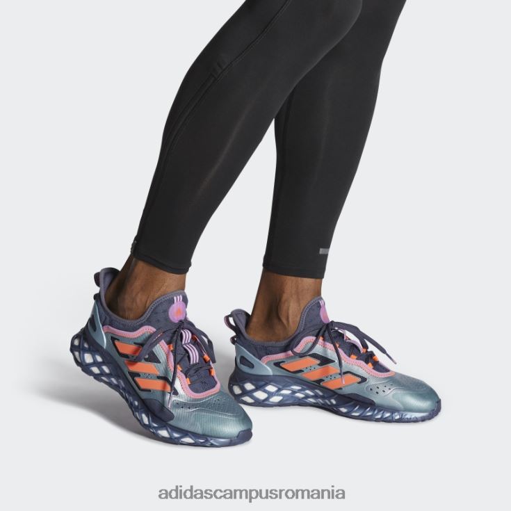 adidas campus romania web boost alergare îmbrăcăminte sport lifestyle pantofi gri cu adidas bărbați gri met/portocaliu/marin J266N2456