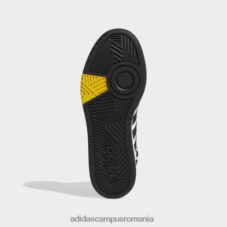 adidas campus romania x disney mickey mouse hoops 3.0 pantofi mijlocii alb fierbinte bărbați alb/negru/roșu rază J266N25968