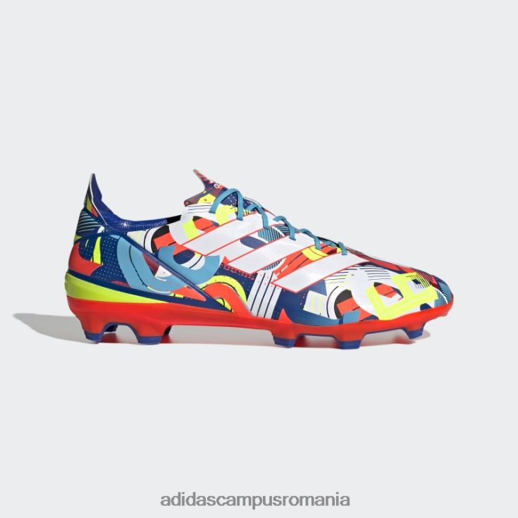 adidas campus romania Gamemode crampuri de fotbal pentru teren ferm cyan adidas bărbați cyan/alb/rosu J266N219986