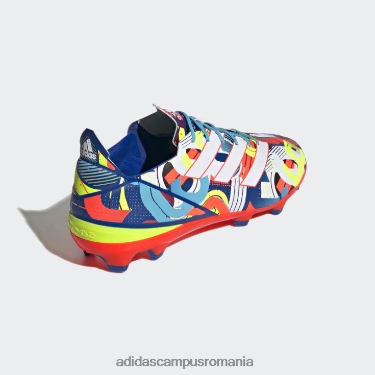 adidas campus romania Gamemode crampuri de fotbal pentru teren ferm cyan adidas bărbați cyan/alb/rosu J266N219986