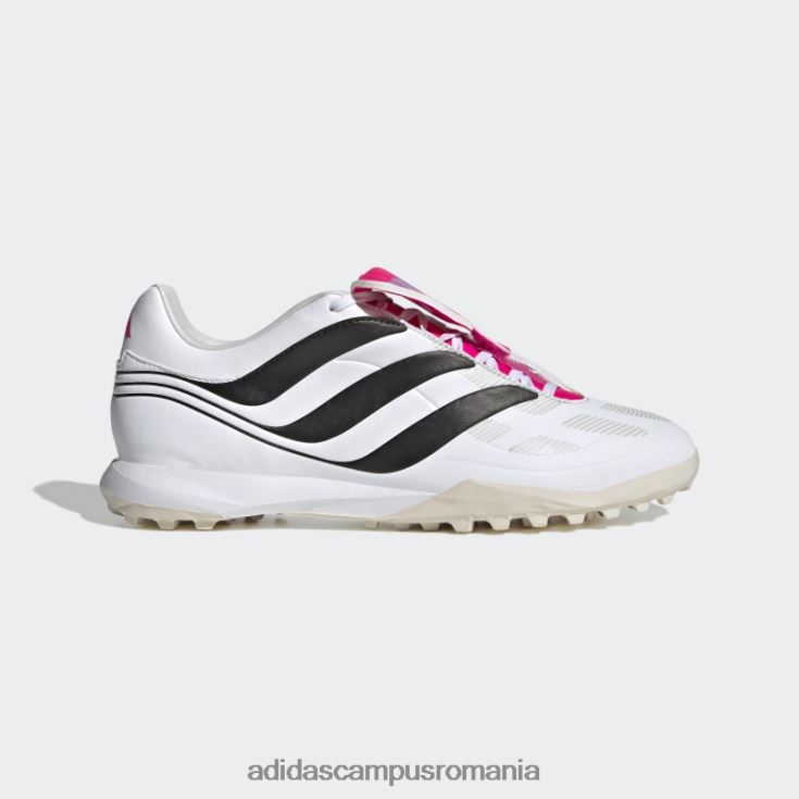 adidas campus romania alb predator precizie.3 pantofi de fotbal gazon bărbați alb/negru/roz J266N219996