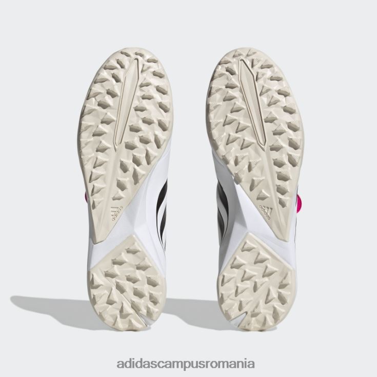 adidas campus romania alb predator precizie.3 pantofi de fotbal gazon bărbați alb/negru/roz J266N219996