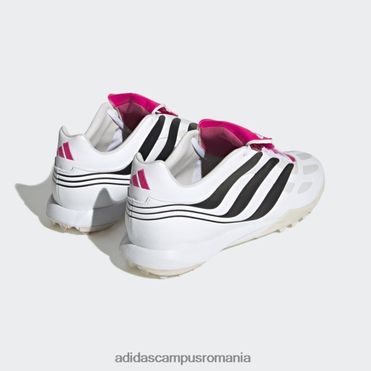 adidas campus romania alb predator precizie.3 pantofi de fotbal gazon bărbați alb/negru/roz J266N219996