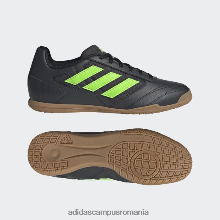 adidas campus romania cizme de interior super sala 2 night grey bărbați gri noapte/verde/negru J266N2403