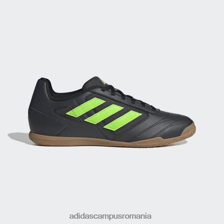 adidas campus romania cizme de interior super sala 2 night grey bărbați gri noapte/verde/negru J266N2403