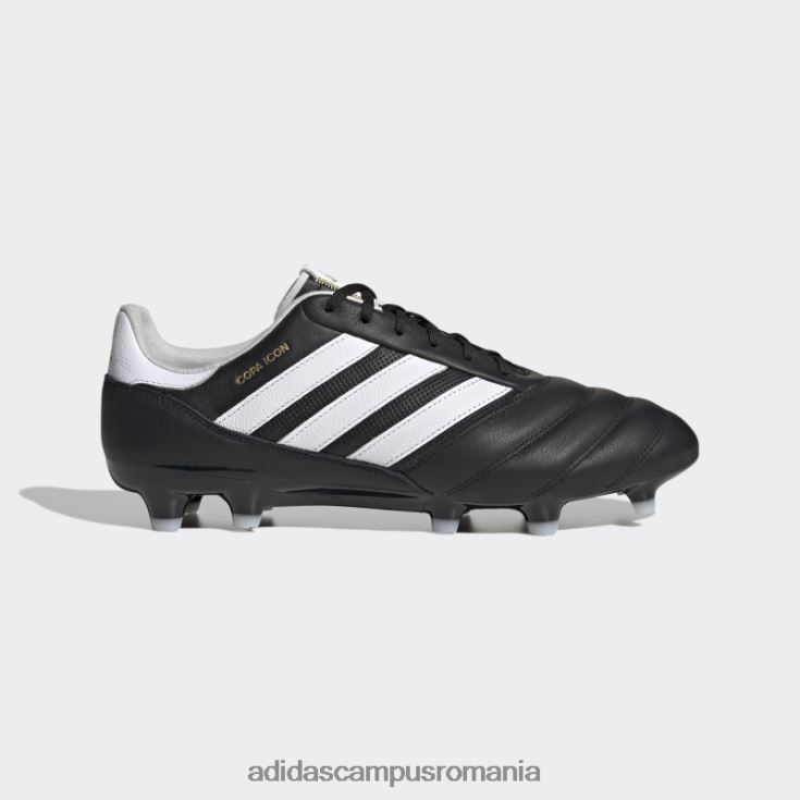 adidas campus romania copa icon crampuri de fotbal pentru teren ferm negru bărbați negru/alb/auriu metalic J266N219970