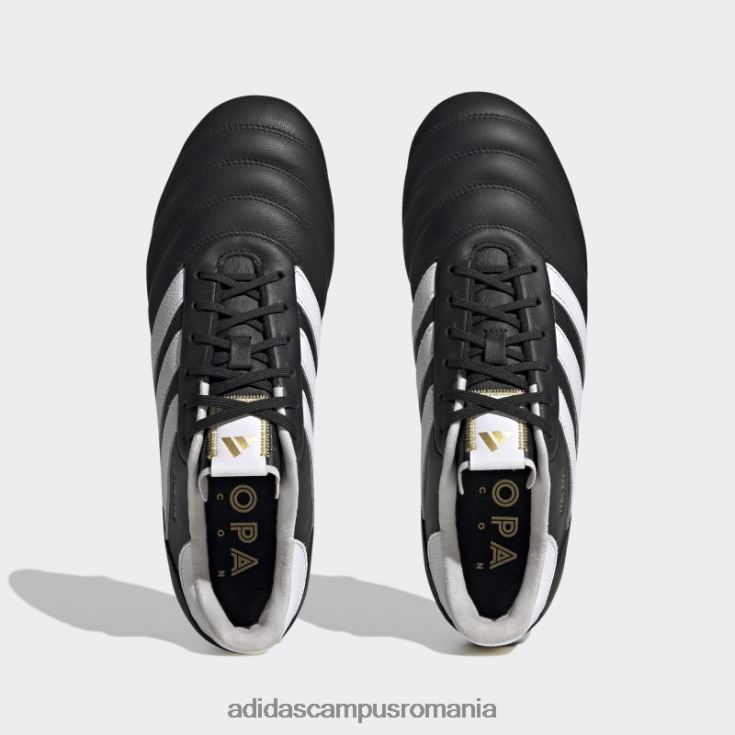 adidas campus romania copa icon crampuri de fotbal pentru teren ferm negru bărbați negru/alb/auriu metalic J266N219970