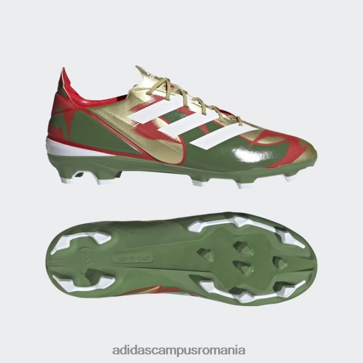 adidas campus romania gamemode crampuri de fotbal pentru teren ferm goldallic bărbați goldalic/alb/verde de trib J266N220000