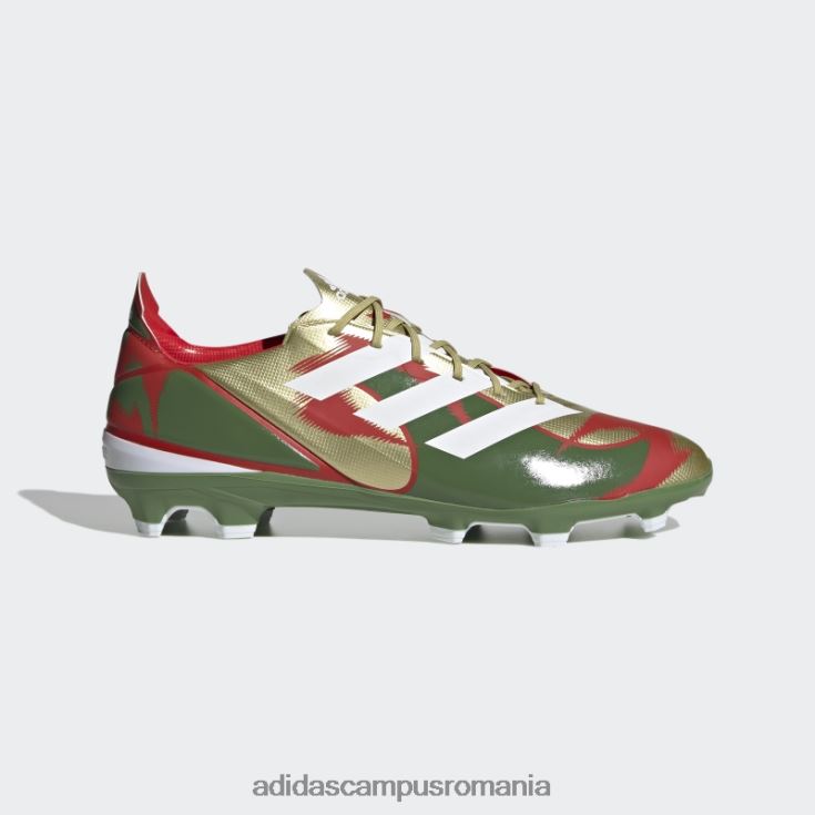 adidas campus romania gamemode crampuri de fotbal pentru teren ferm goldallic bărbați goldalic/alb/verde de trib J266N220000