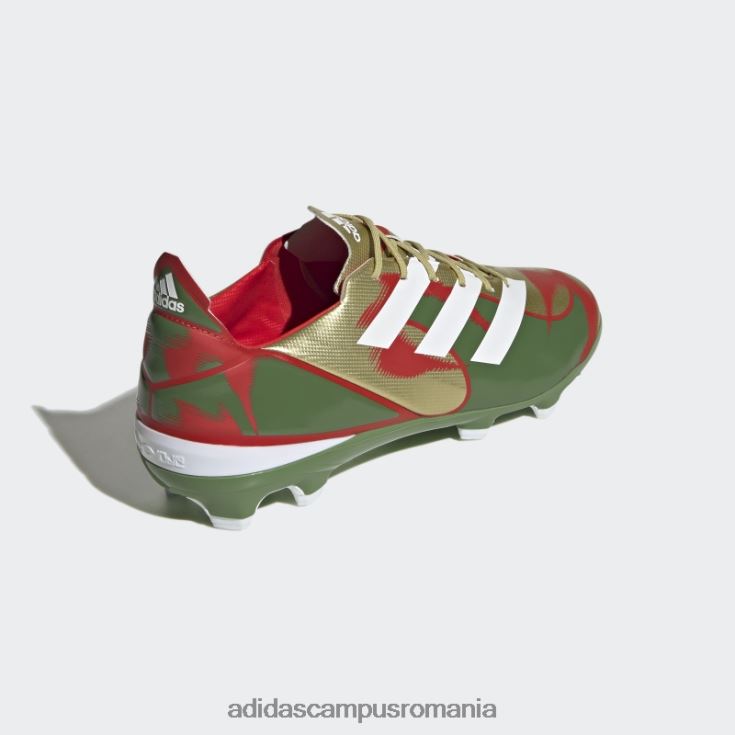 adidas campus romania gamemode crampuri de fotbal pentru teren ferm goldallic bărbați goldalic/alb/verde de trib J266N220000