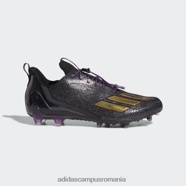adidas campus romania negru adizero 12 tachete bărbați negru/auriu metalic/violet J266N24799