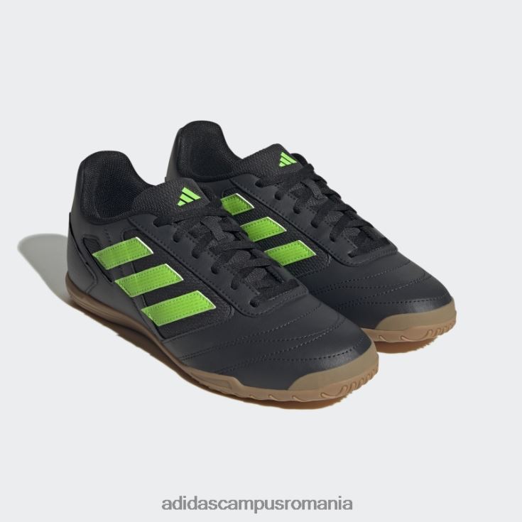adidas campus romania pantofi de interior night grey super sala 2 bărbați gri noapte/verde/negru J266N24360