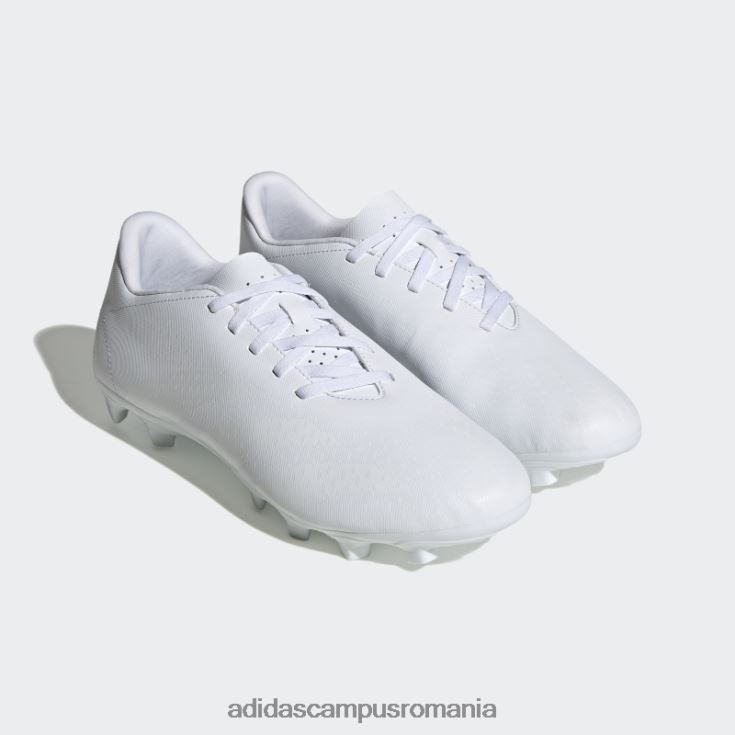 adidas campus romania precizie pradator alb.4 crampoane flexibile de fotbal la sol bărbați alb negru J266N219961