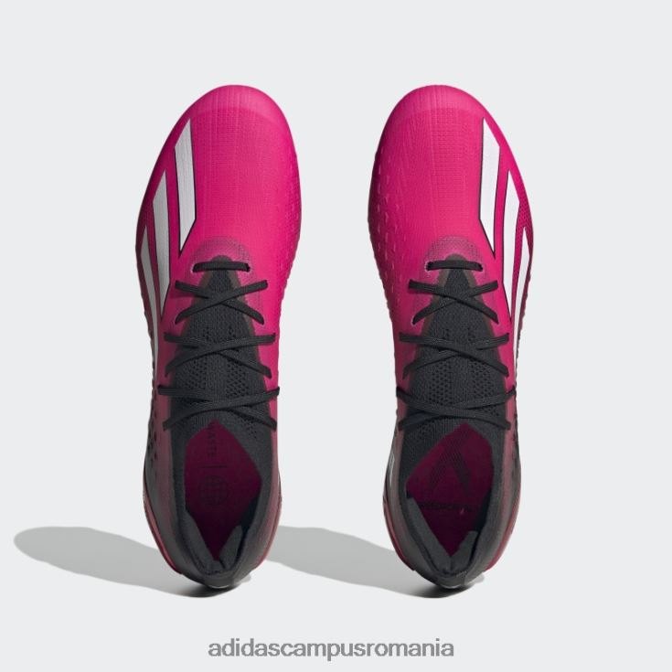 adidas campus romania roz x speedportal.1 crampoane de fotbal pentru teren ferm bărbați roz/alb/negru J266N219967