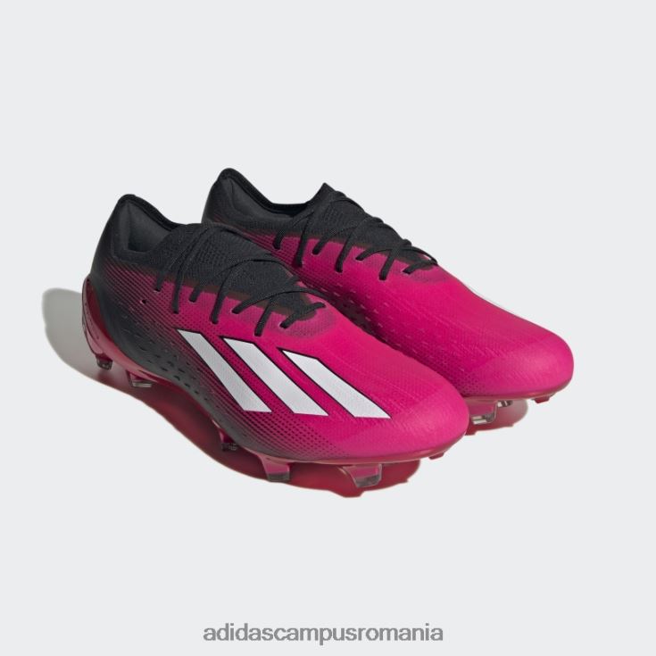 adidas campus romania roz x speedportal.1 crampoane de fotbal pentru teren ferm bărbați roz/alb/negru J266N219967