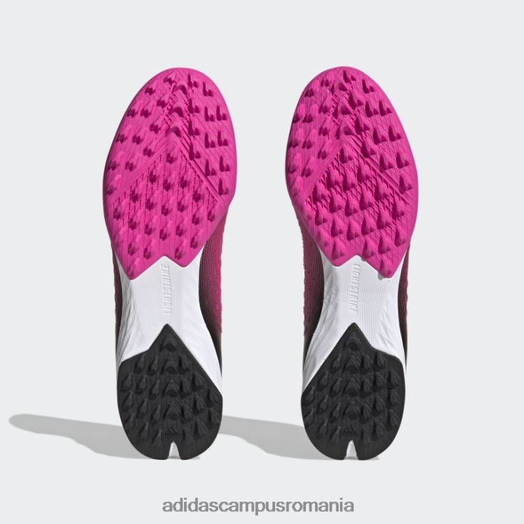 adidas campus romania roz x speedportal.1 pantofi de fotbal gazon bărbați roz/alb/negru J266N219972