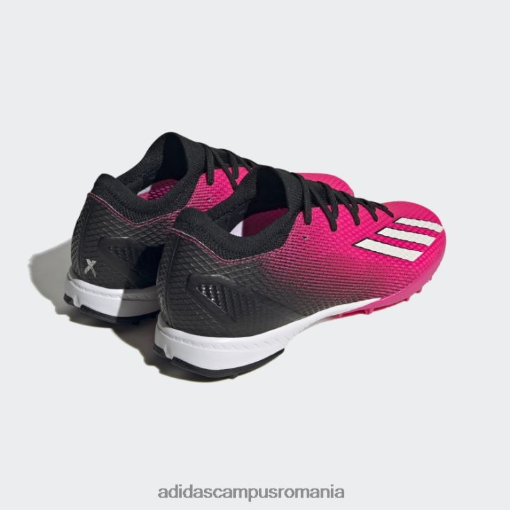 adidas campus romania roz x speedportal.3 pantofi de fotbal gazon bărbați roz/zero metalic/negru J266N219979