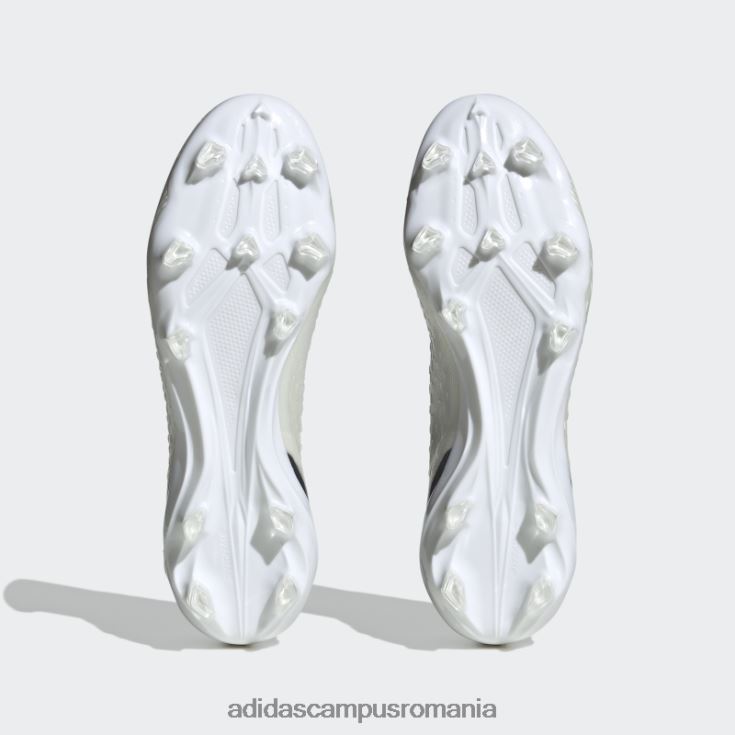 adidas campus romania x speedportal.1 crampoane de fotbal pentru teren ferm alb bărbați alb negru J266N219969