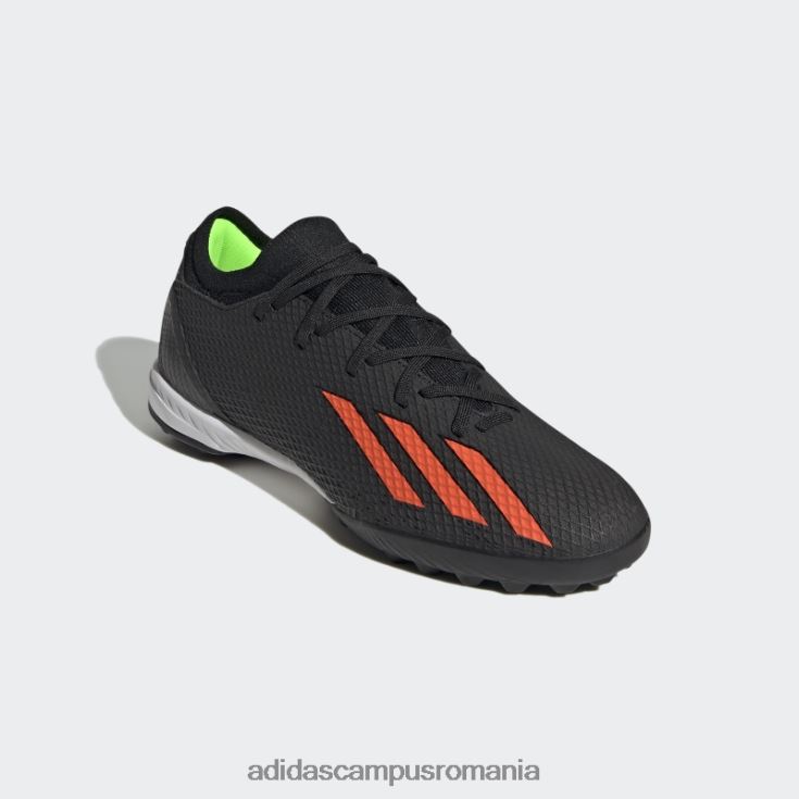 adidas campus romania x speedportal.3 cizme gazon negre bărbați negru/rosu/verde J266N213028