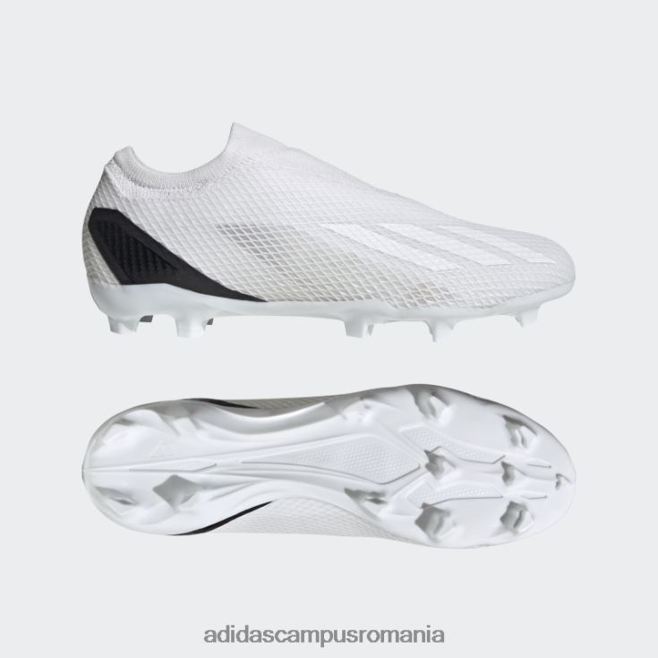 adidas campus romania x speedportal.3 ghete de fotbal pentru teren ferm alb adidas bărbați alb negru J266N219974