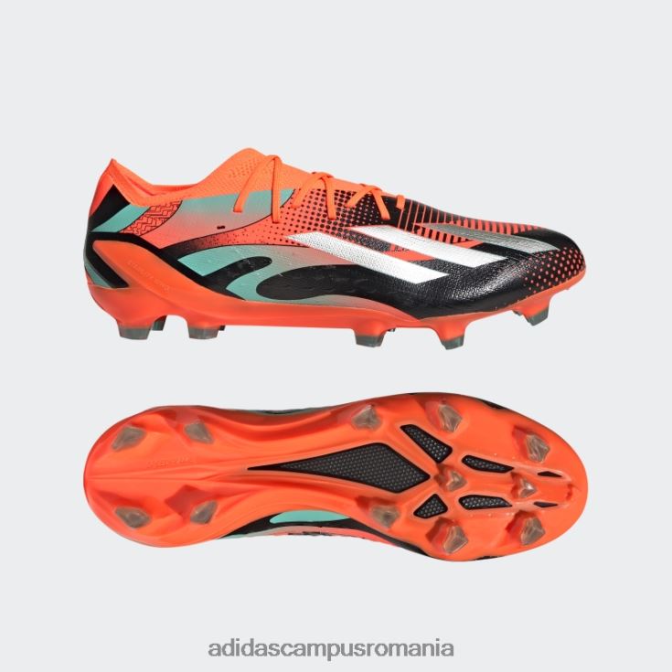 adidas campus romania x speedportal messi.1 fg portocaliu bărbați portocaliu/argintiu/negru J266N219963