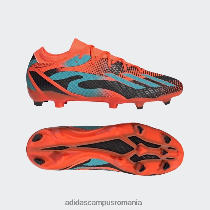 adidas campus romania x speedportal messi.3 fg portocaliu bărbați portocaliu/papură cu mentă/negru J266N219975