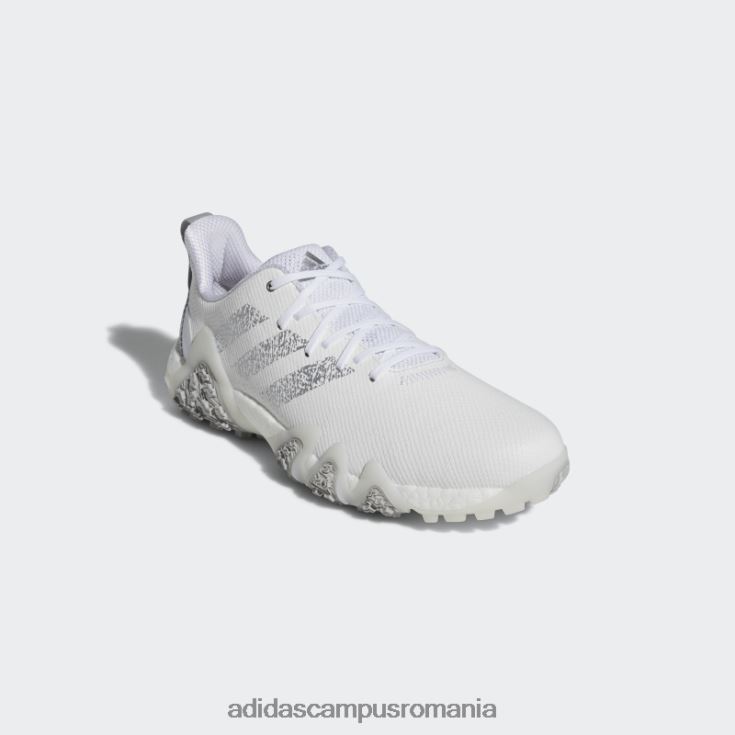 adidas campus romania pantofi adidas codechaos 22 albi fără vârfuri bărbați alb/argintiu/gri J266N21353