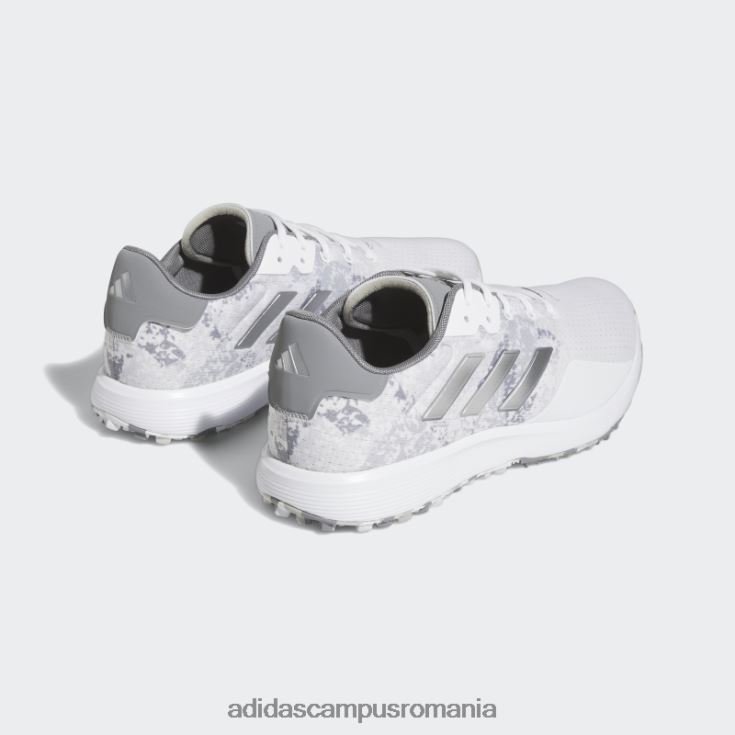 adidas campus romania pantofi de golf albi s2g sl largi bărbați alb/argintiu/gri J266N24684