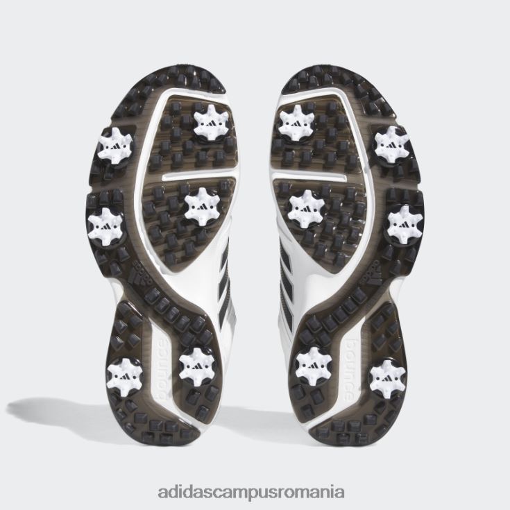 adidas campus romania pantofi de golf bounce 3.0 albi bărbați alb/negru/argintiu J266N24291