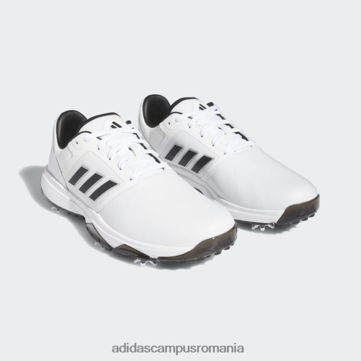 adidas campus romania pantofi de golf bounce 3.0 albi bărbați alb/negru/argintiu J266N24291