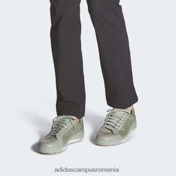 adidas campus romania pantofi de golf cu pietriș argintiu fără vârfuri 1 bărbați pietriș/măslin argintiu J266N24294
