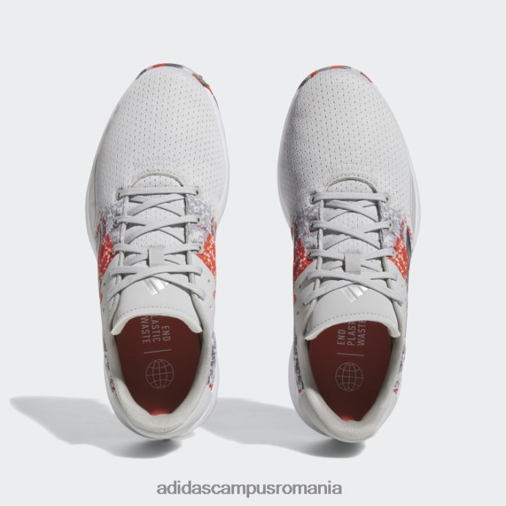adidas campus romania pantofi de golf gri s2g sl largi adidas bărbați gri/rosu J266N24659