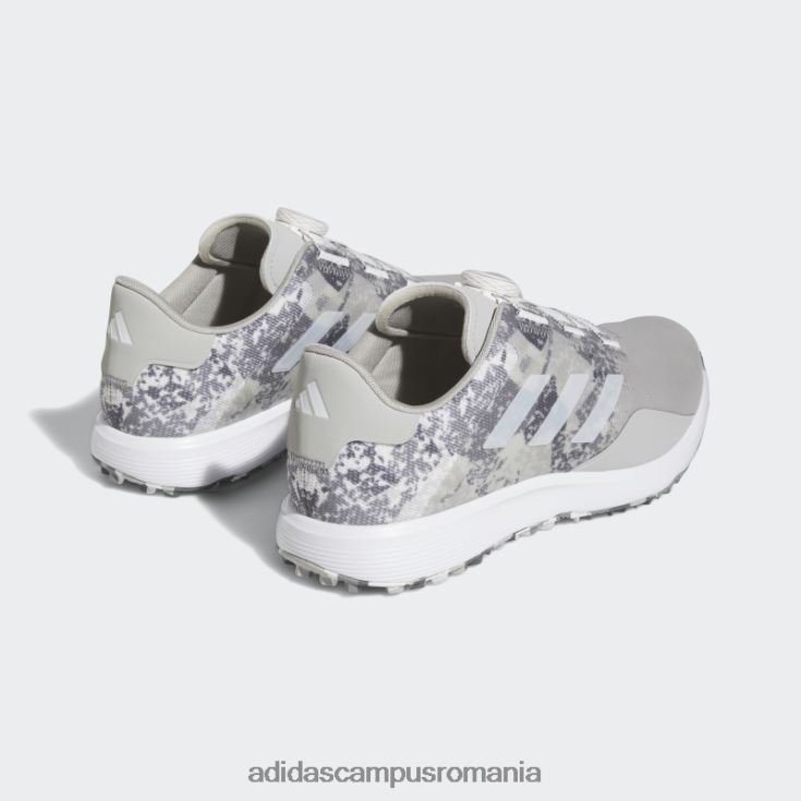 adidas campus romania pantofi de golf largi s2g sl 23 gri bărbați gri/alb J266N212394